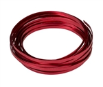 3/16" OASIS™ Flat Wire, Red, 10/case