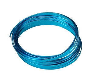 3/16" OASIS™ Flat Wire, Turquoise, 1 pack