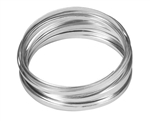 3/16" OASIS™ Flat Wire, Silver, 10/case