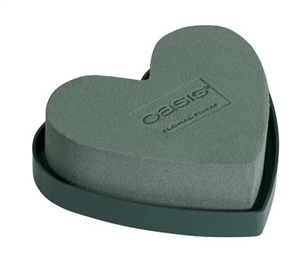 5" OASIS® Solid Mini Heart, 2 pack