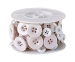 OASIS™ Button Wire, White, 6/case