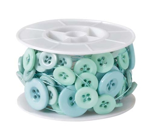 OASIS™ Button Wire, Aqua, 6/case