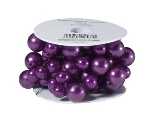 OASIS™ Mega Beaded Wire, Purple, 1 pack