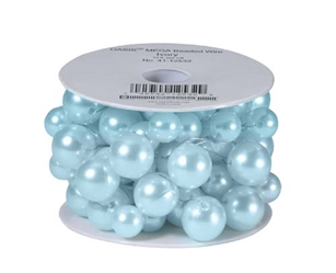 OASIS™ Mega Beaded Wire, Ice Blue, 1 pack