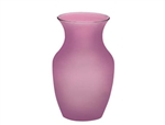 Rose Vase, Pink Matte, 12/case