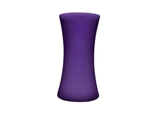 Gathering Vase, Purple Matte, 12/case
