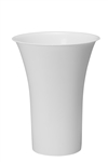 16" Free Standing Cooler Bucket, White (Case of 6)