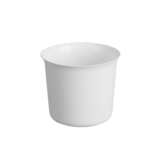 4-1/2" OASIS Cache Pot, White