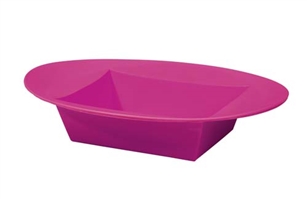 ESSENTIALS™ Oval Bowl, Strong Pink, 12 pack