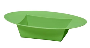 ESSENTIALS™ Oval Bowl, Apple Green, 12 pack