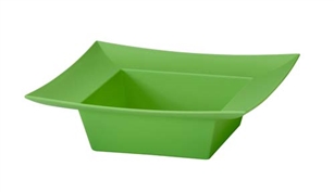 ESSENTIALS™ Square Bowl, Apple Green, 12 pack