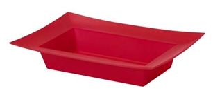 ESSENTIALS™ Rectangle Bowl, Red, 24/case