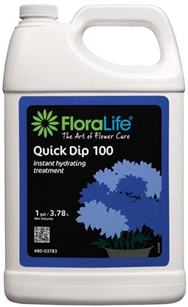Floralife® Quick Dip 100 Instant hydrating treatment, 1 gallon, 1 gallon jug