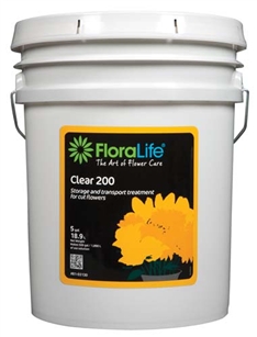 Floralife® Clear 200 Storage & transport treatment, 5 gallon, 5 gallon pail