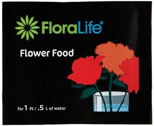 Floralife® Flower Food 300, 1pt/.5L Packet, 200 box, 1,200 case