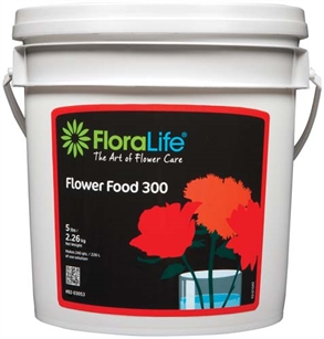 Floralife® Flower Food 300 Powder, 5 lb., 6 case