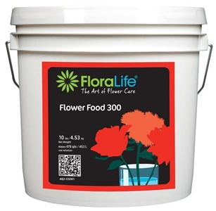 Floralife® Flower Food 300 Powder, 10 lb., 10 lb. pail