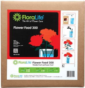 Floralife® Flower Food 300 Powder, 50 lb., 50 lb. box