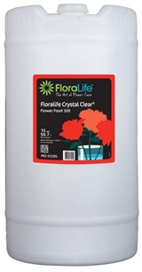 Floralife CRYSTAL CLEAR® Flower Food 300 Liquid, 15 gallon, 15 gallon drum