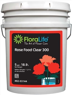 Floralife® Rose Food Clear 300 Liquid, 5 gallon, 5 gallon pail