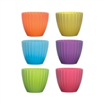 4 3/8" Parasol Vase, Popsicle Assortment,  Pack Size: 24