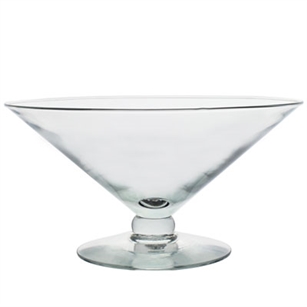 5" Grande Footed Bowl, Crystal,  Pack Size: 1