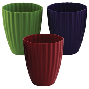 7 3/4" Parasol Vase, Newberry Assortment,  Pack Size: 12