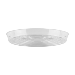 10" Saucer, Crystal,  Pack Size: 300