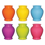 5" Ginger Vase, Popsicle Assortment,  Pack Size: 24