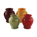 5" Ginger Vase, Safari Assortment,  Pack Size: 24