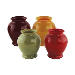 5" Ginger Vase, Safari Assortment,  Pack Size: 24