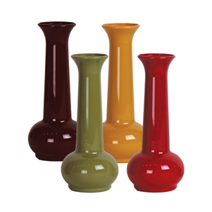 7 1/2" Bud Vase, Safari Assortment,  Pack Size: 24