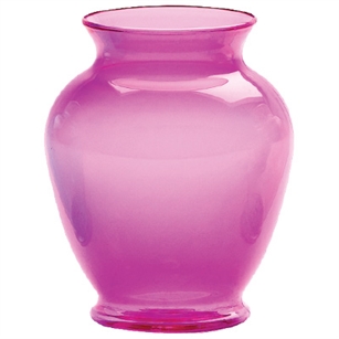 6 1/4" Ginger Vase, Fuchsia,  Pack Size: 12