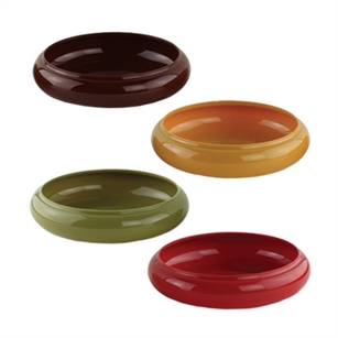 6 3/4" Lotus Bowl, Safari Assortment,  Pack Size: 24