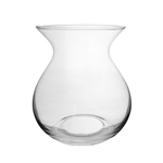 7" Lula Vase, Crystal,  Pack Size: 6