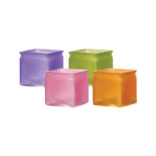 4" x 4" x 4" Square, Breeze Assortment,  Pack Size: 12