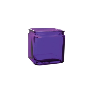 5" x 5" x 5" Square, Violet,  Pack Size: 12