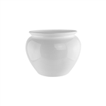 4 1/2" Jardiniere, White,  Pack Size: 24