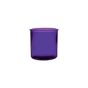 4" x 4" Cylinder, Violet,  Pack Size: 12