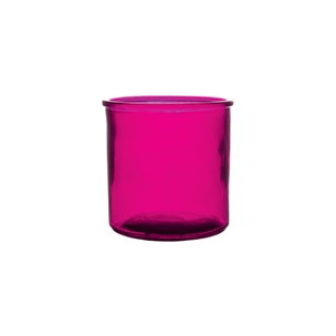 4 5/8" x 4 3/4" Cylinder, Raspberry,  Pack Size: 12