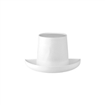 12" Stackable Half Tray, White,  Pack Size: 6