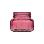 3 1/2" Jardin Vintage Jar, Vintage Pink,  Pack Size: 24