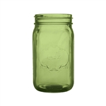 5 1/2" Jardin Vintage Jar, Vintage Green,  Pack Size: 24