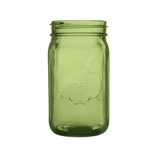 5 1/2" Jardin Vintage Jar, Vintage Green,  Pack Size: 24
