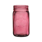 5 1/2" Jardin Vintage Jar, Vintage Pink,  Pack Size: 24