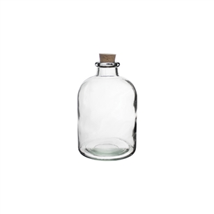 6 3/4" Apothecary Bottle, Crystal,  Pack Size: 12