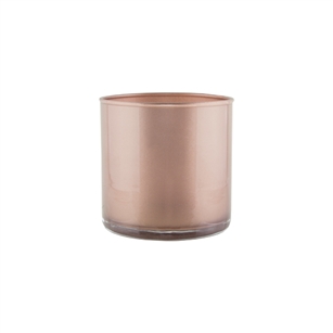 5" x 5" Cylinder, Rose Gold,  Pack Size: 12