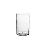 5" x 10" Cylinder, Crystal,  Pack Size: 6
