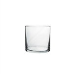 6" x 6" Cylinder, Crystal,  Pack Size: 6