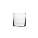 8" x 4" Cylinder, Crystal,  Pack Size: 6